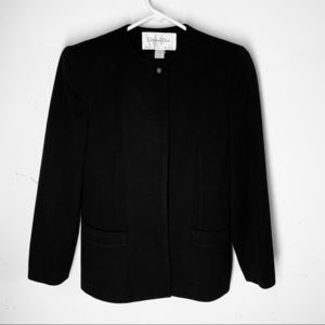 Classic Vintage DIOR Black Blazer Suit Jacket Women’s